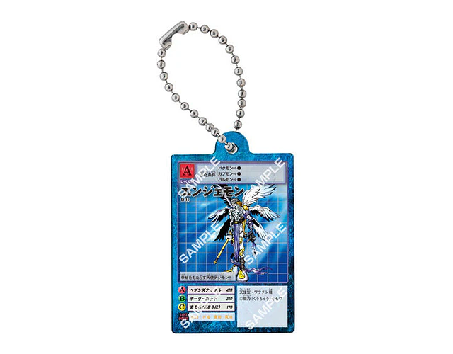 エンジェモン – Gachapon Digimon Card Game Acrylic Charm Collection 02 (a elección)