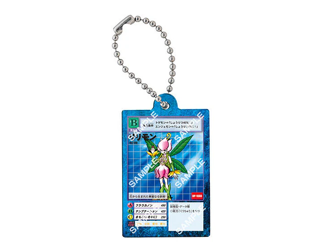 リリモン – Gachapon Digimon Card Game Acrylic Charm Collection 02 (a elección)