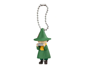 スナフキン（ボールチェーンver.） – Gachapon Moomin Tsumande Tsunagete Mascot 2 (a elección)