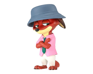 ニック・ワイルド – Gachapon Zootopia 2 Narabundesu (a elección)