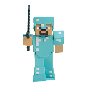 スティーブ（ダイヤモンド） – Gachapon Minecraft Figure Assort Ender Dragon (a elección)
