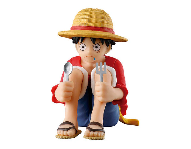 モンキー・D・ルフィ A – Gachapon One Piece Machibouke (a elección)