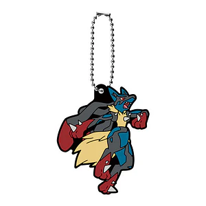 メガルカリオ – Gachapon Pokémon Rubber Mascot 30 (a elección)