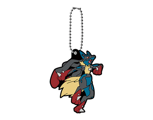 メガルカリオ – Gachapon Pokémon Rubber Mascot 30 (a elección)