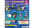 メガミュウツーY – Gachapon Pokémon Rubber Mascot 30 (a elección)