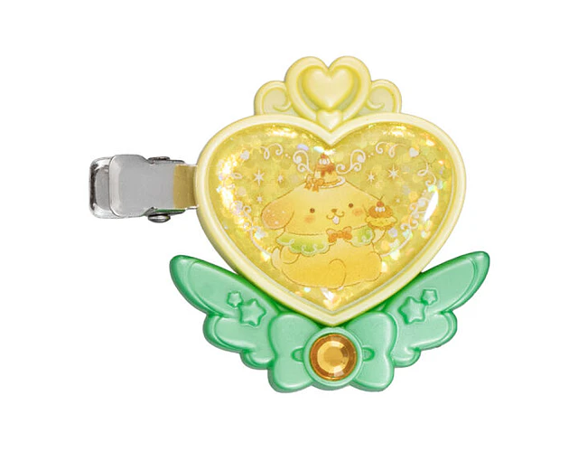 キャラクリップ　ポムポムプリン – Gachapon Sanrio Kirakira Assort Collection (a elección)