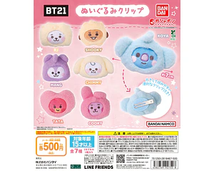 AL AZAR – Gachapon BT21 Plush Clip
