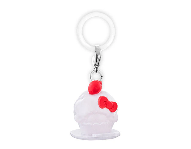 ケーキ（モンチッチ） – Gachapon Monchhichi × Hello Kitty Mejirushi (a elección)