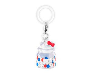ハローキティ型のビン – Gachapon Monchhichi × Hello Kitty Mejirushi (a elección)