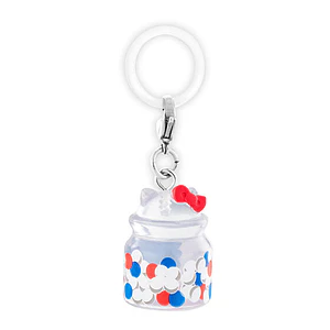 ハローキティ型のビン – Gachapon Monchhichi × Hello Kitty Mejirushi (a elección)