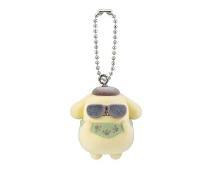 ポムポムプリン – Gachapon Sanrio Flocked Mascot Swing (a elección)