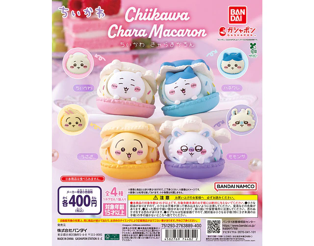 ハチワレ – Gachapon Chiikawa Charamacaron (a elección)