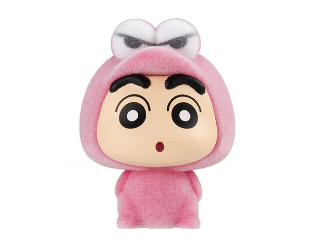 ワニ山さんしんちゃん – Gachapon Crayon Shin-chan Fuwafuwa Flocked Doll (a elección)