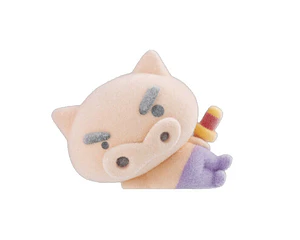 ぶりぶりざえもん – Gachapon Crayon Shin-chan Fuwafuwa Flocked Doll (a elección)