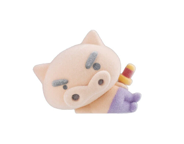 ぶりぶりざえもん – Gachapon Crayon Shin-chan Fuwafuwa Flocked Doll (a elección)
