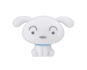 シロ – Gachapon Crayon Shin-chan Fuwafuwa Flocked Doll (a elección)