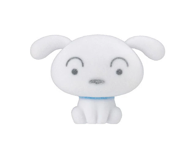 シロ – Gachapon Crayon Shin-chan Fuwafuwa Flocked Doll (a elección)