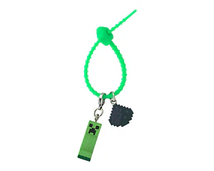 クリーパー×火薬 – Gachapon Minecraft Colorful Multi Charm (a elección)