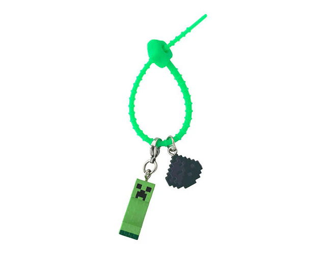クリーパー×火薬 – Gachapon Minecraft Colorful Multi Charm (a elección)