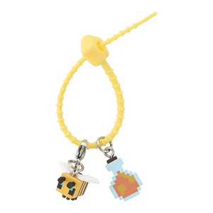ミツバチ×ハチミツ入りの瓶 – Gachapon Minecraft Colorful Multi Charm (a elección)