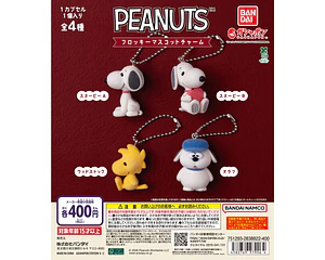 AL AZAR – Gachapon PEANUTS Flocked Mascot Charm