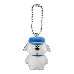 オラフ – Gachapon PEANUTS Flocked Mascot Charm (a elección)