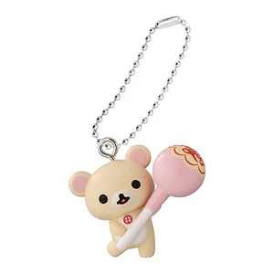 コリラックマ – Gachapon Rilakkuma × Chupa Chups Mascot Swing (a elección)