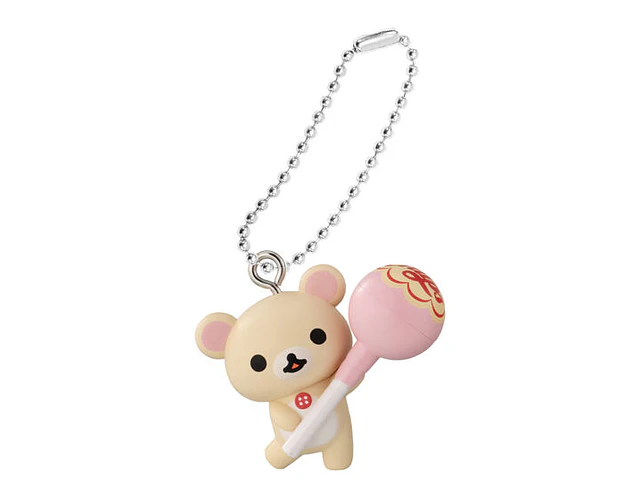 コリラックマ – Gachapon Rilakkuma × Chupa Chups Mascot Swing (a elección)