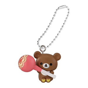 チャイロイコグマ – Gachapon Rilakkuma × Chupa Chups Mascot Swing (a elección)