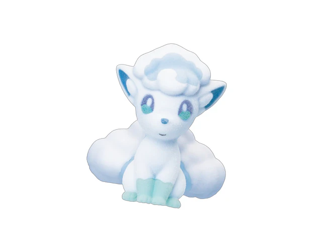 Vulpix de Alola – Gachapon Pokémon Flocked Doll 2 (a elección)