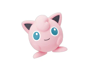 Jigglypuff – Gachapon Pokémon Flocked Doll 2 (a elección)