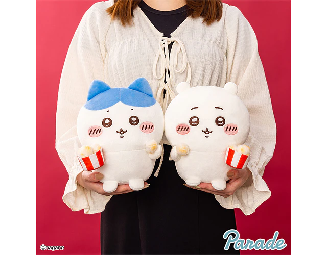 Hachiware – Peluche Issho ni Tabeyo Popcorn Plush Parade (ENCARGO)