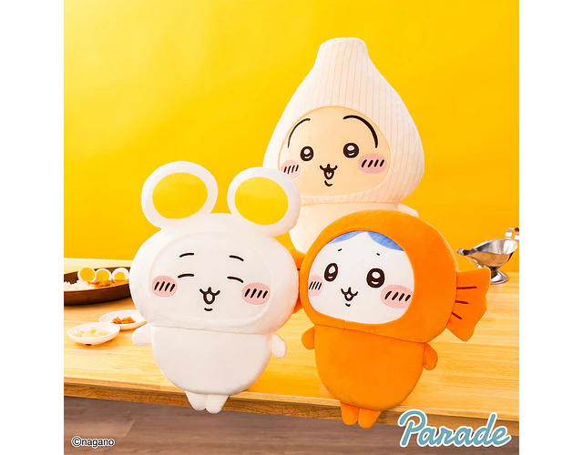 Chiikawa – Peluche Curry no Otomo-tachi BIG Plush Parade (ENCARGO)