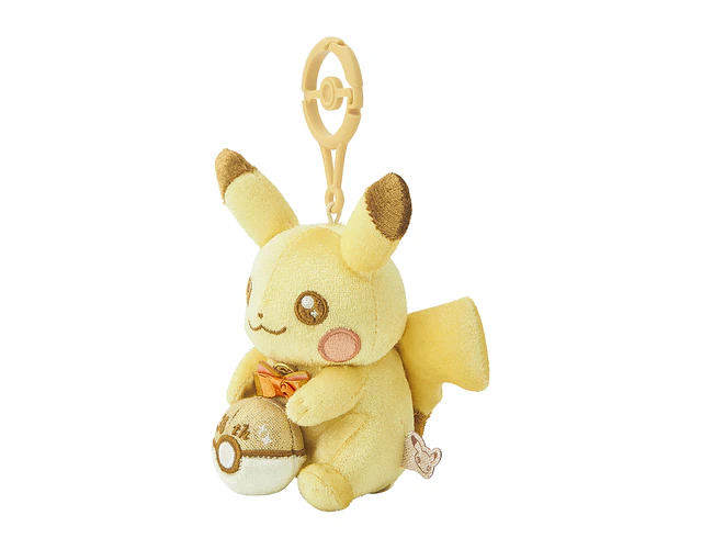 Pikachu Mascot 30th Anniversary Pika Pika! – Llavero peluche Pokémon Center Japón