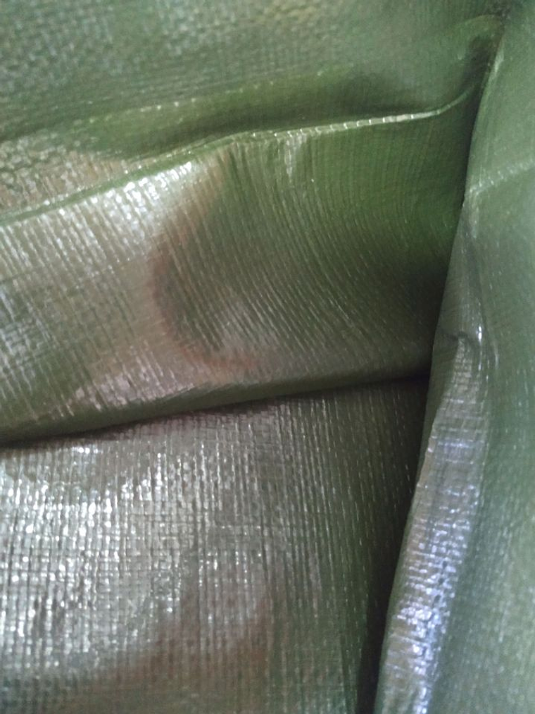 Lona/Toldo verde impermeável (190g/m2) 3