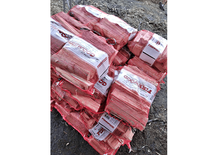 Firewood net bag - lot 50 units