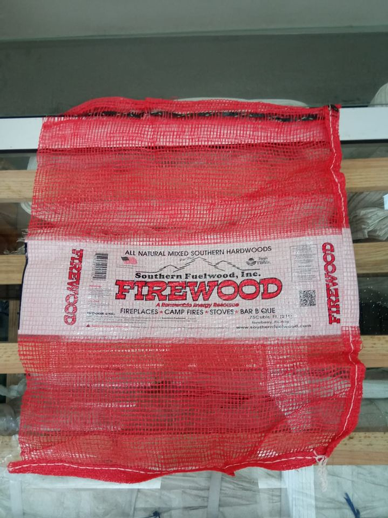 Saco rede para lenha - lote 50 unidades 3