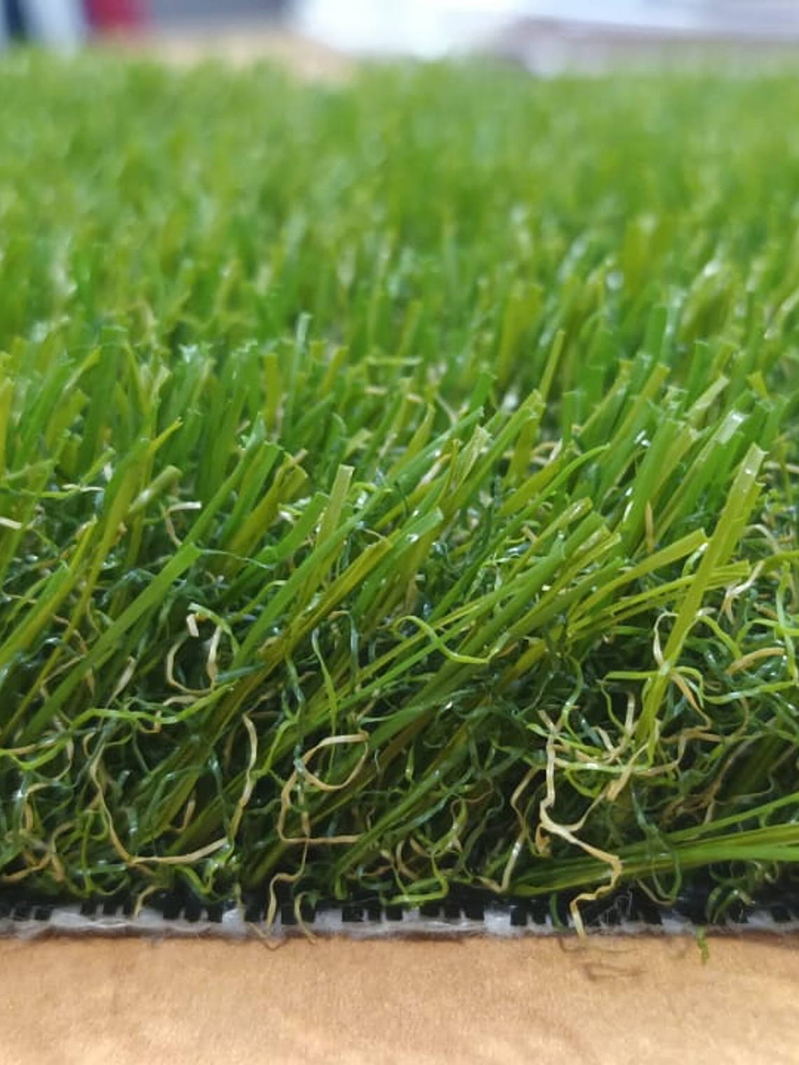 Relva artificial de Luxo Veneza 38 (100% Reciclável) - Rolos  1,95x10m (19,5 m2) 3