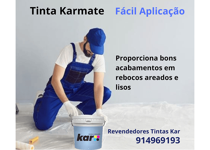 Tinta Karmate - Fácil Aplicação (15l)