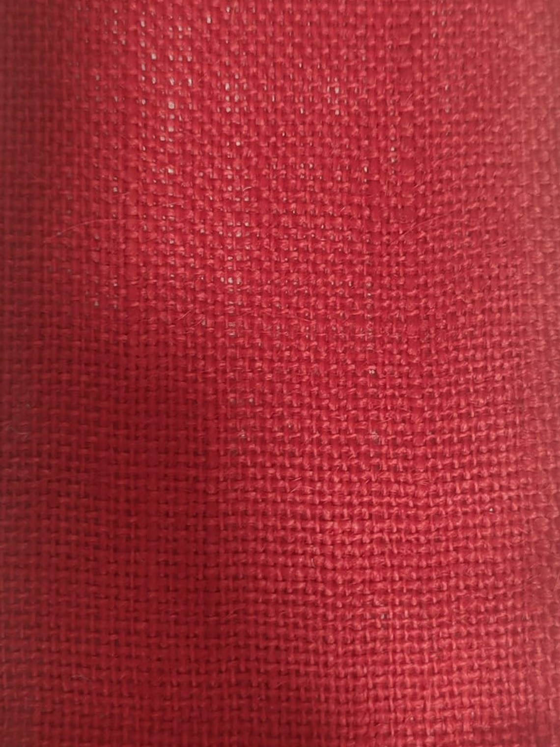 Red Burlap - Jute 1