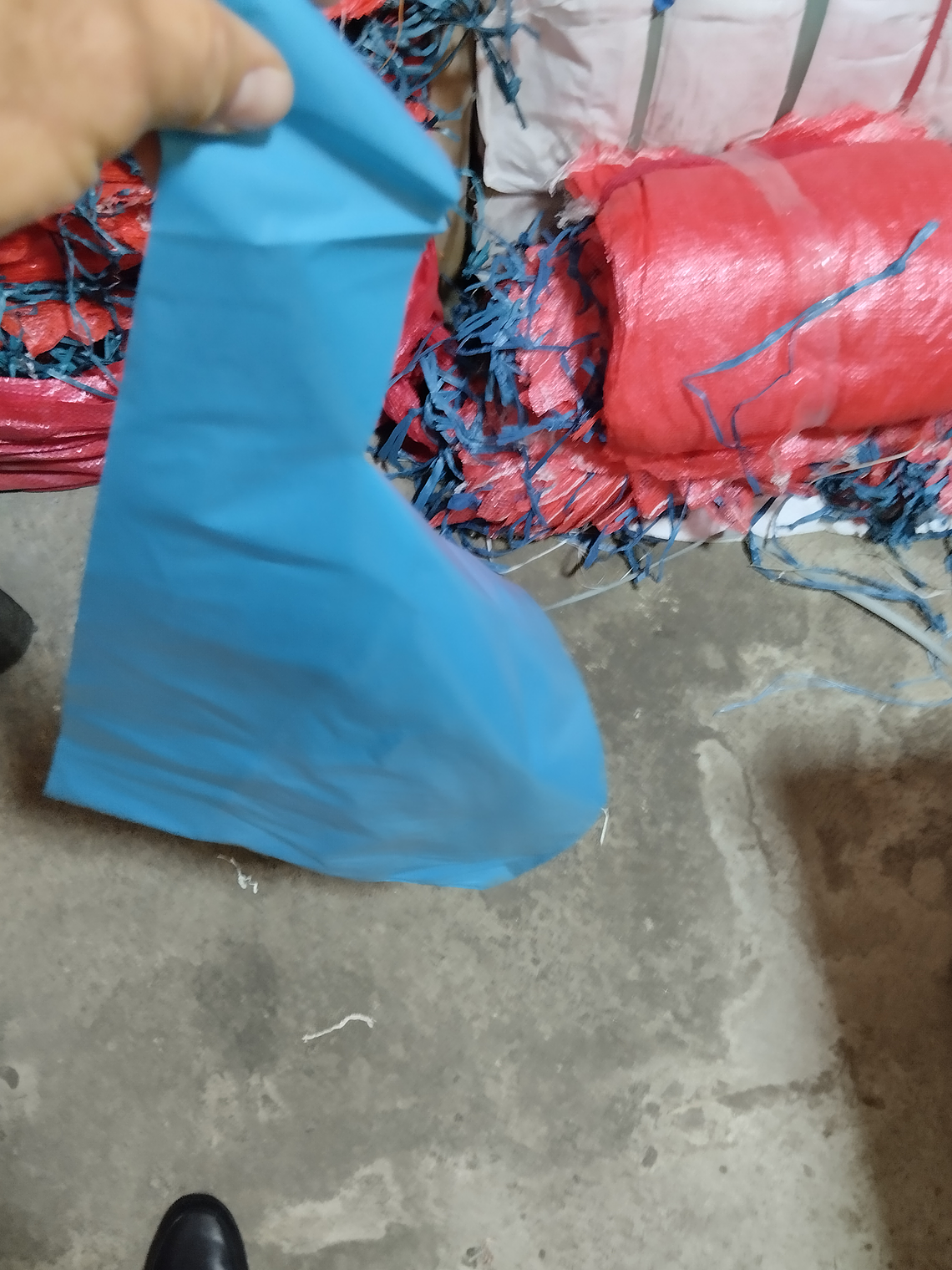 Sacos asas plastico lote de 100 unidades 2