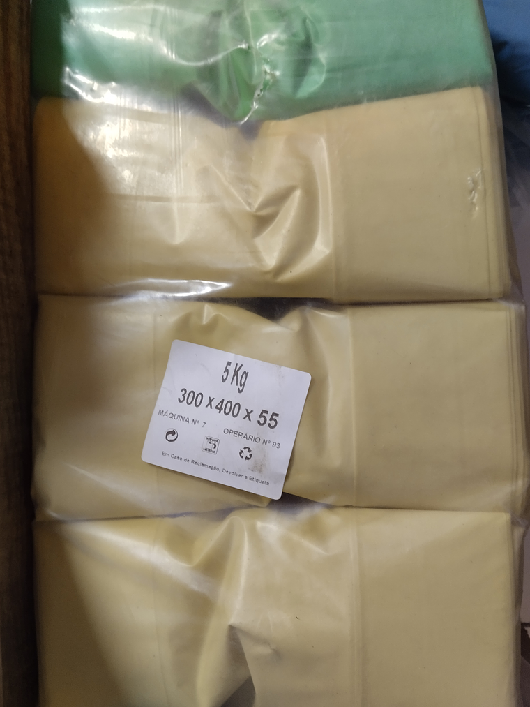 Sacos asas plastico lote de 100 unidades 4