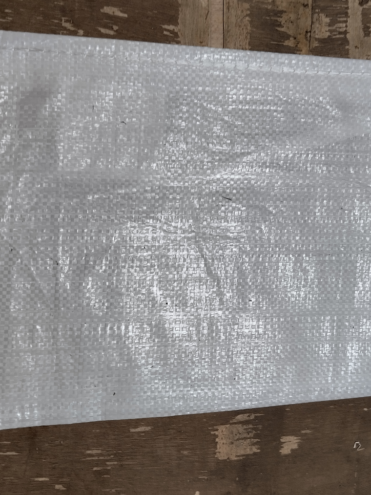 Saco ráfia branco com pega - 50 unidades 3