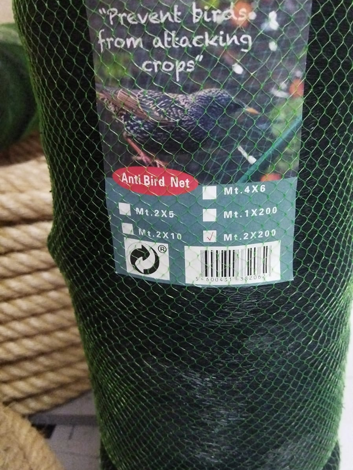 Rede Anti-pássaro 2x200m 1