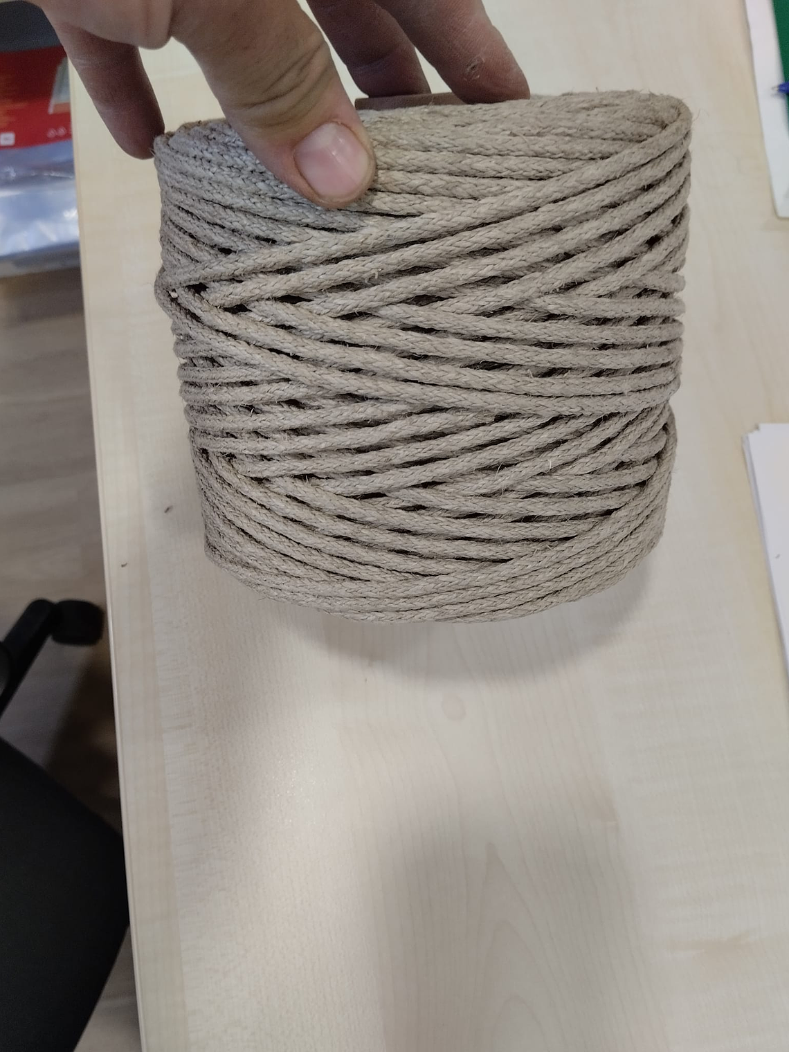 Linen Braided Rope 5mm-Coil 3