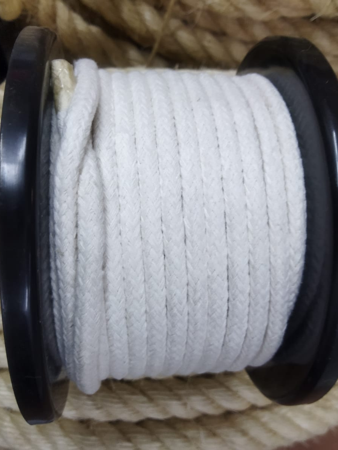 Bobine-Carreta de Corda Entrançada de Algodão 8mm 2