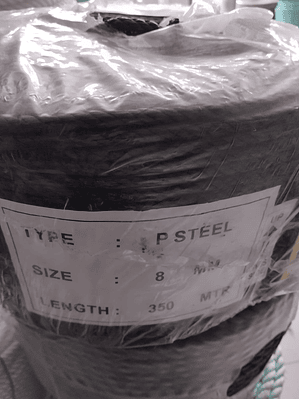 Corda polisteel preta - Bobine