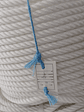 White polyethylene rope - in a full roll - vignette 2