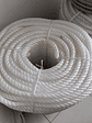 White polyethylene rope - in a full roll - vignette 1
