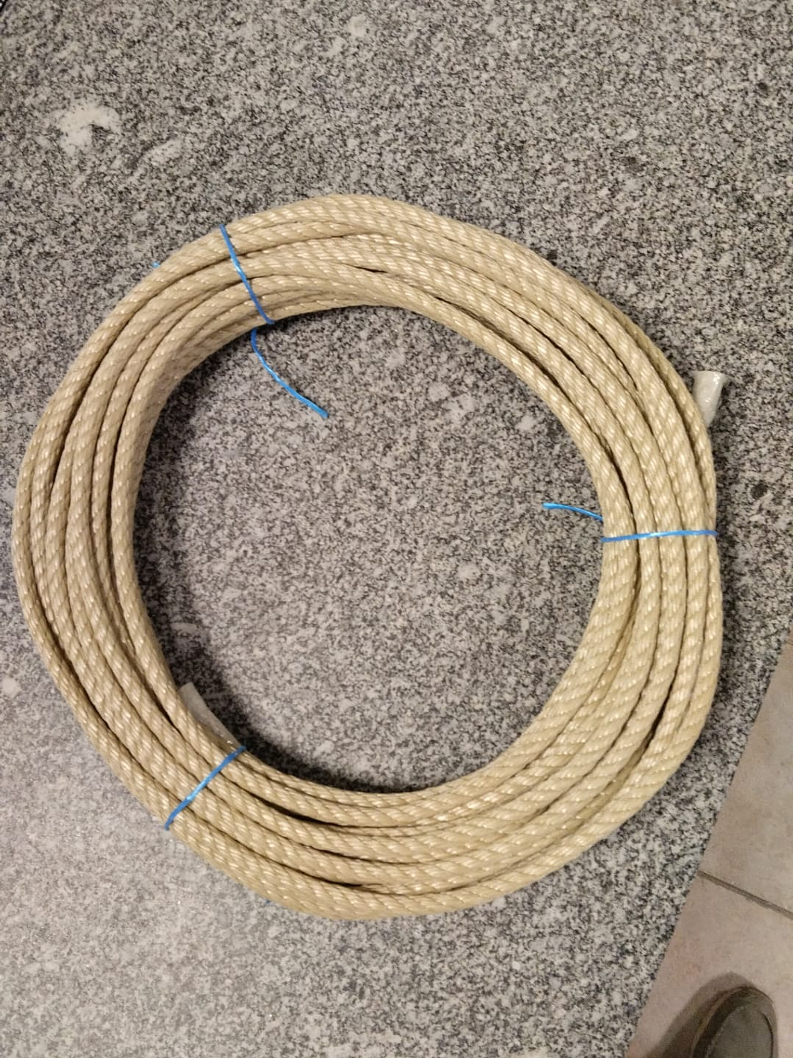 Corda de Polipropileno Beje a metro 1
